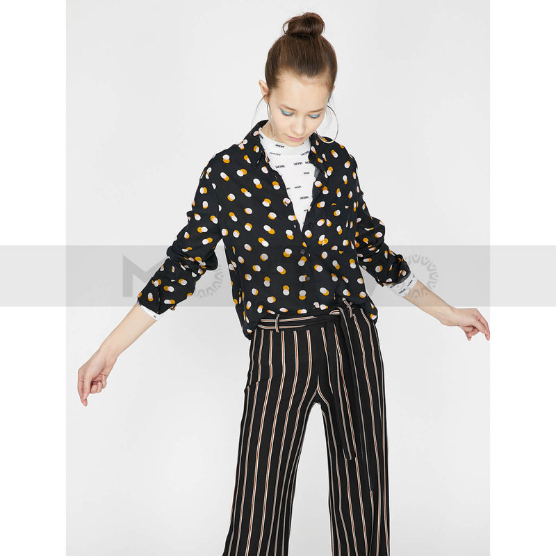 Black Patterned Shirt | Montivo Pakistan