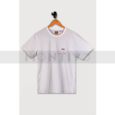 Lvs Green White Stripe Tee | Montivo Pakistan