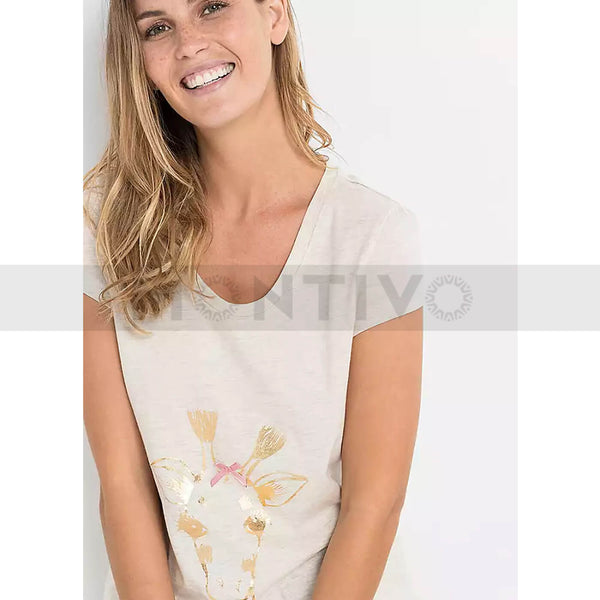Giraffe Print Sleepwear Short Suit | Montivo Pakistan
