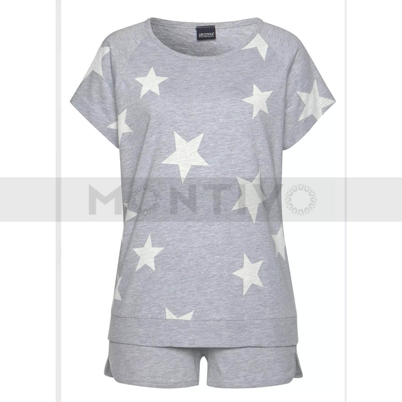 Arizona Grey Star Short Sleepwear Suit | Montivo Pakistan