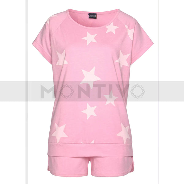 Arizona Pink Star Short Sleepwear Suit | Montivo Pakistan
