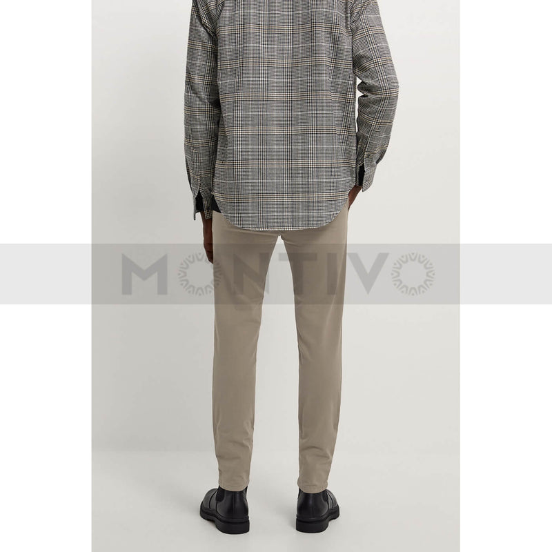 ZR Skinny Beige Chino Pants | Montivo Pakistan