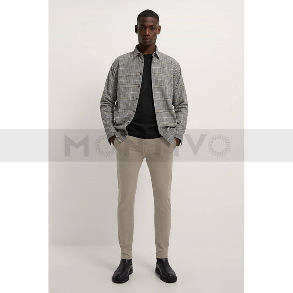 ZR Skinny Beige Chino Pants | Montivo Pakistan