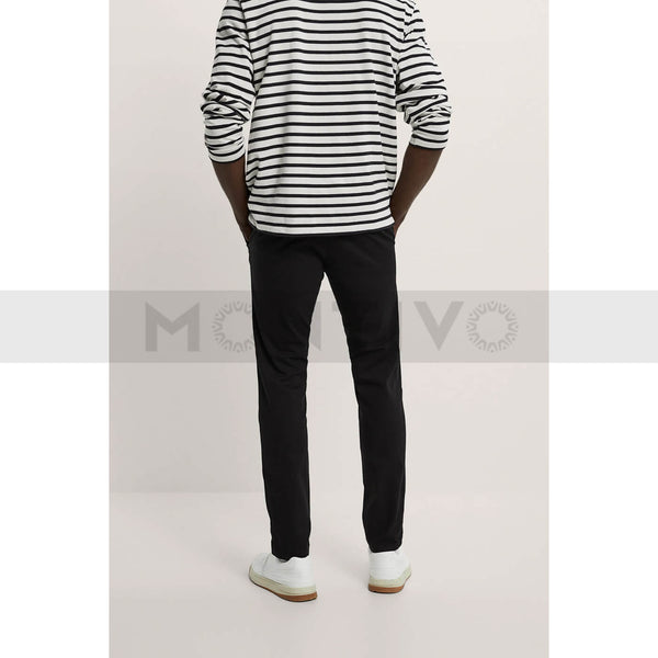 ZR Skinny Black Chino Pants | Montivo Pakistan