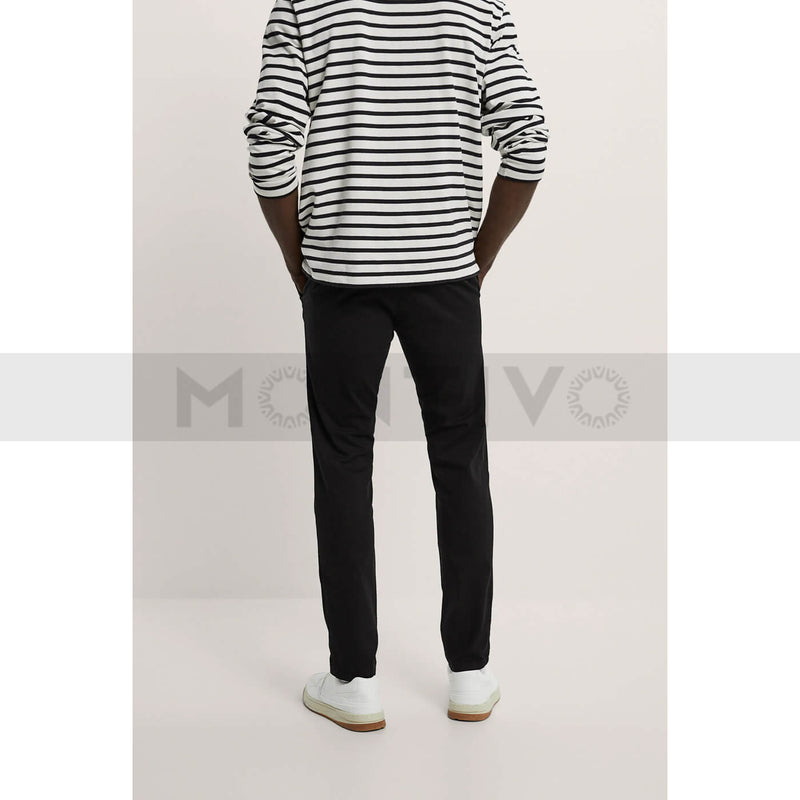 ZR Skinny Black Chino Pants | Montivo Pakistan