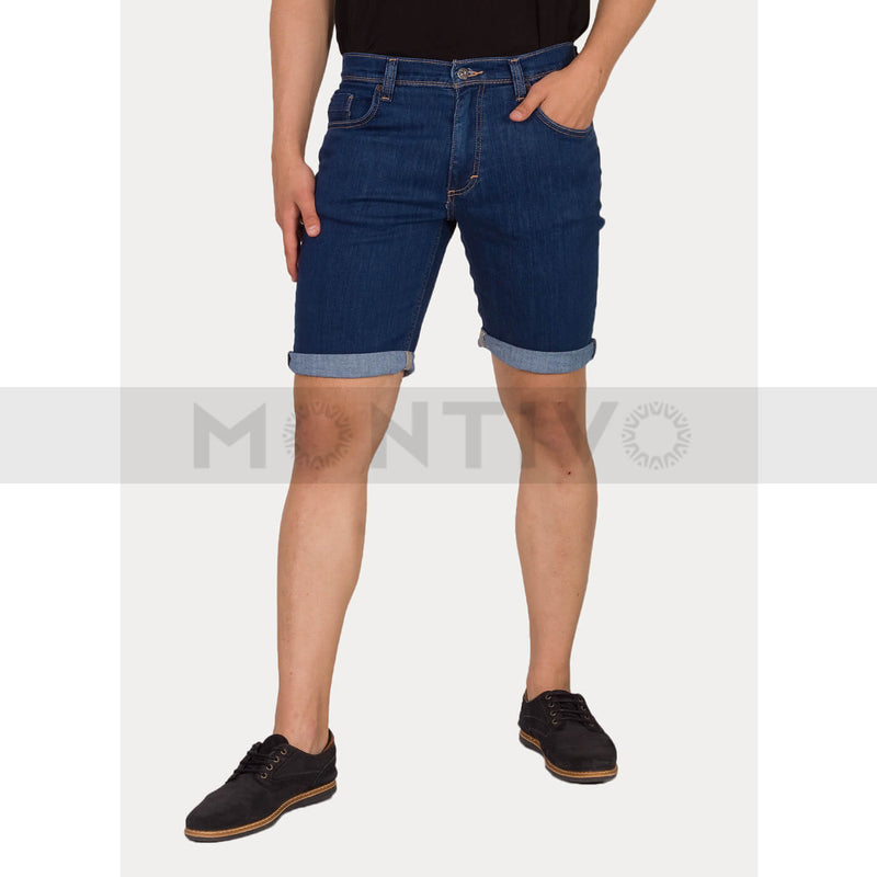 MSTNG Denim Blue Shorts | Montivo Pakistan