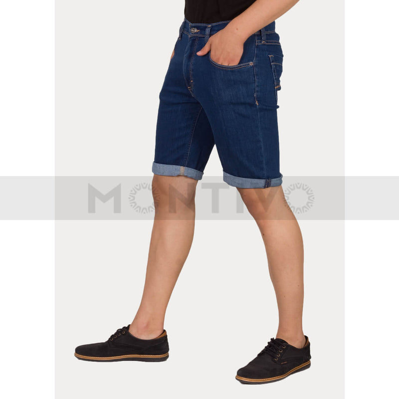 MSTNG Denim Blue Shorts | Montivo Pakistan
