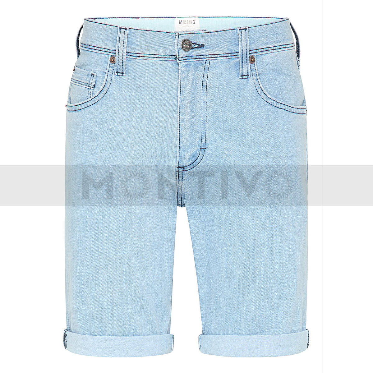 MSTNG Denim Light Blue Shorts | Montivo Pakistan
