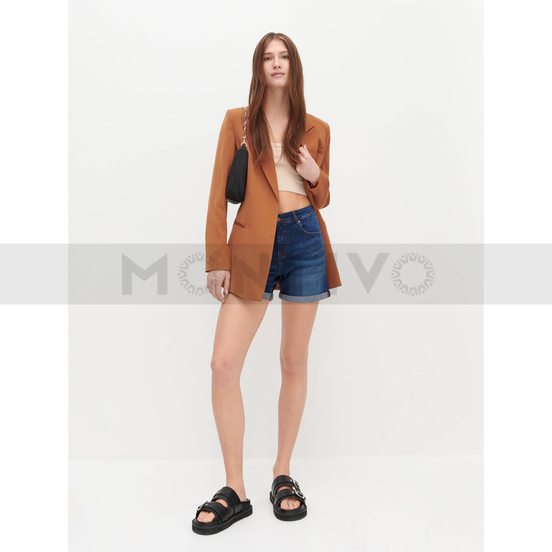 Reserved Women Denim Blue Shorts | Montivo Pakistan