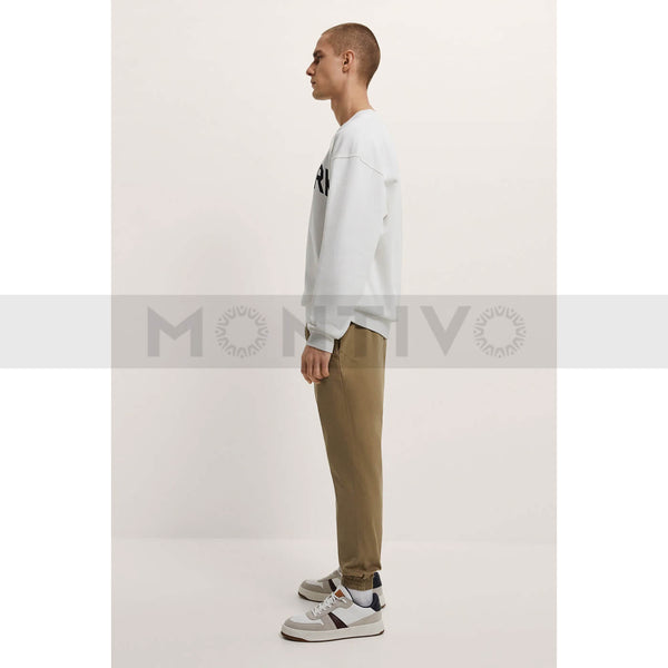 ZM Khaki Slim Fit Jogger Pants | Montivo Pakistan