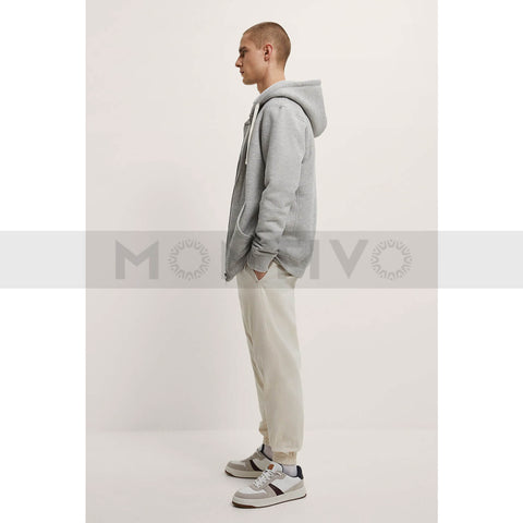 ZM Light Beige Slim Fit Jogger Pants | Montivo Pakistan