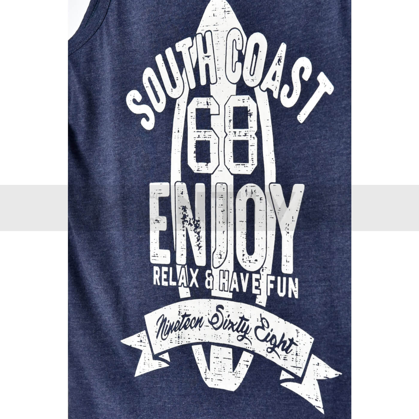 Nielsson Printed Blue Sando | Montivo Pakistan