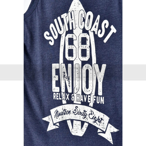 Nielsson Printed Blue Sando | Montivo Pakistan