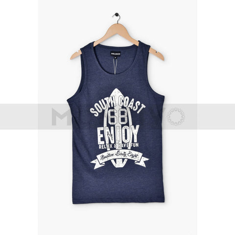 Nielsson Printed Blue Sando | Montivo Pakistan