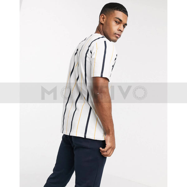 PB White Lining Tee | Montivo Pakistan