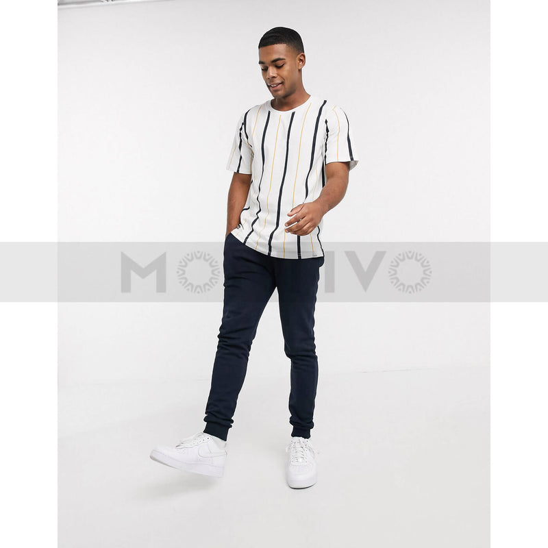PB White Lining Tee | Montivo Pakistan