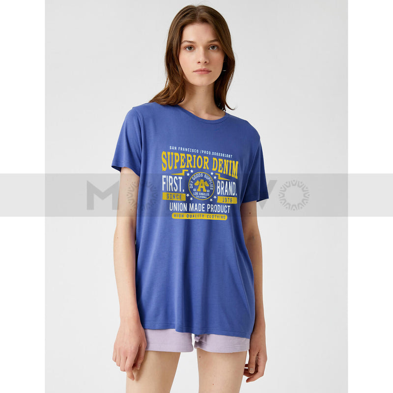 Next Women Purple Printed Tee | Montivo Pakistan