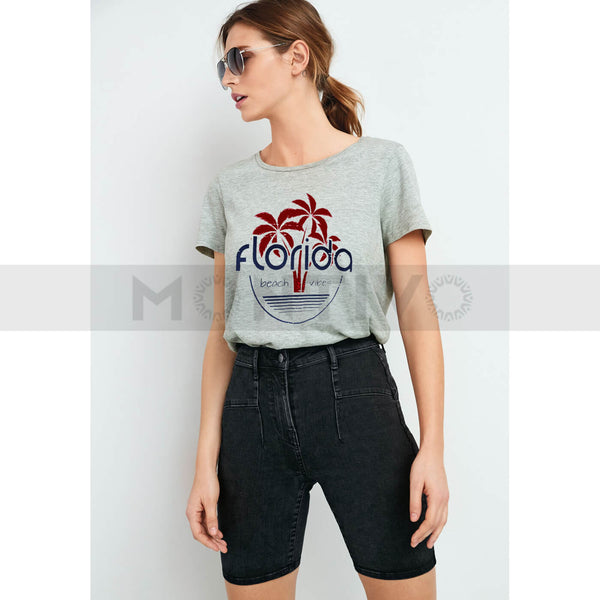 Next Grey Melange Printed Tee | Montivo Pakistan