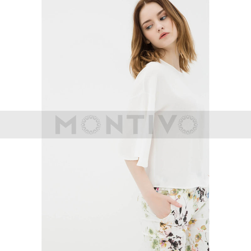White Plain Top | Montivo Pakistan