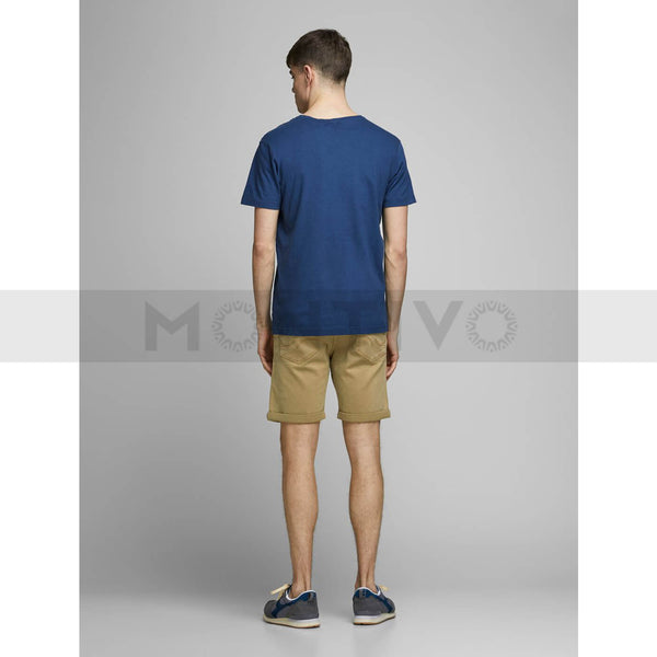 JJ Beige Denim Shorts | Montivo Pakistan