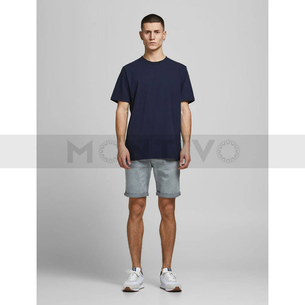JJ Grey Blue Denim Shorts | Montivo Pakistan