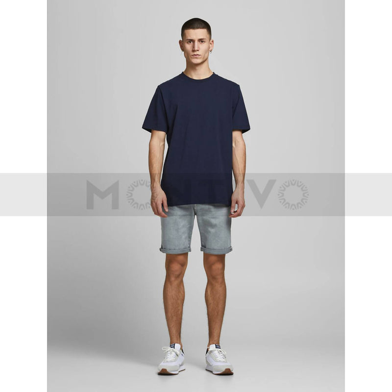 JJ Grey Blue Denim Shorts | Montivo Pakistan