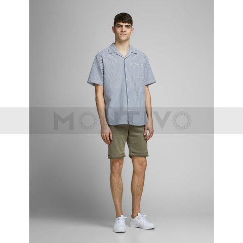 JJ Dusty Olive Denim Shorts | Montivo Pakistan