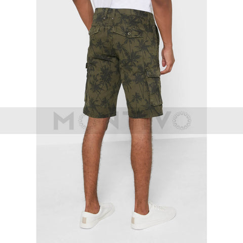 JJ Palm Printed Cargo Short | Montivo Pakistan