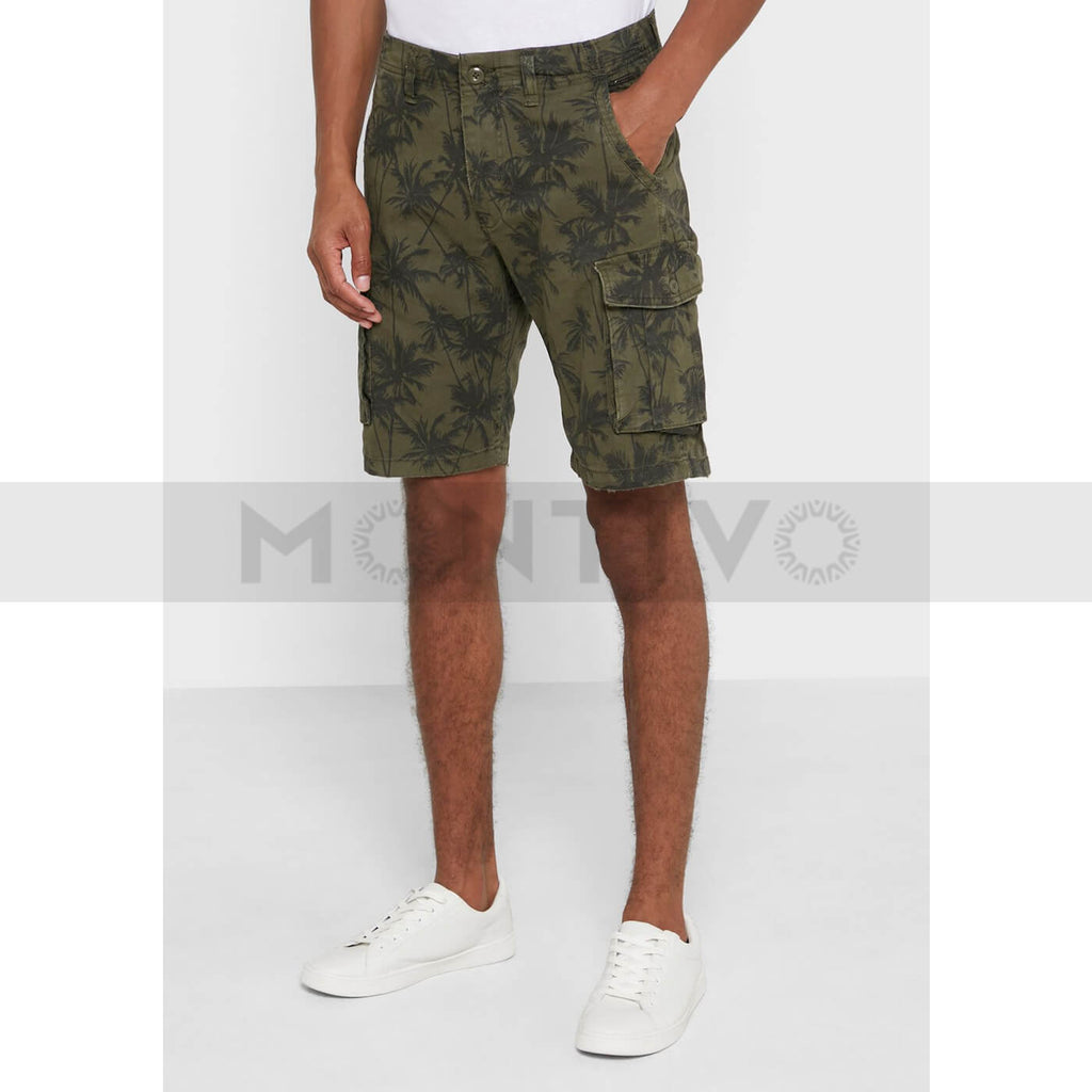 JJ Palm Printed Cargo Short | Montivo Pakistan