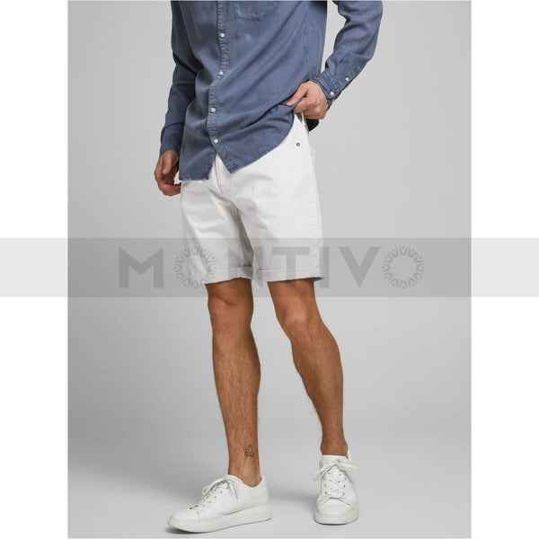 JJ White Denim Shorts | Montivo Pakistan