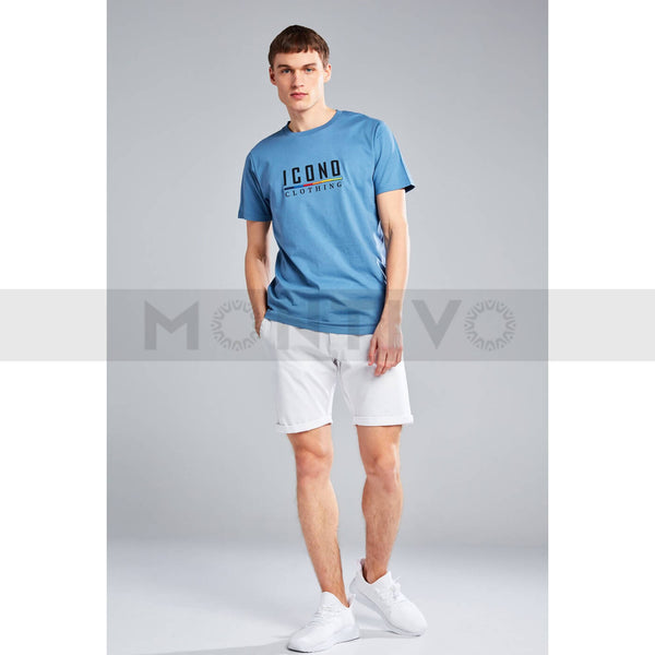 Smog White Cotton Shorts | Montivo Pakistan