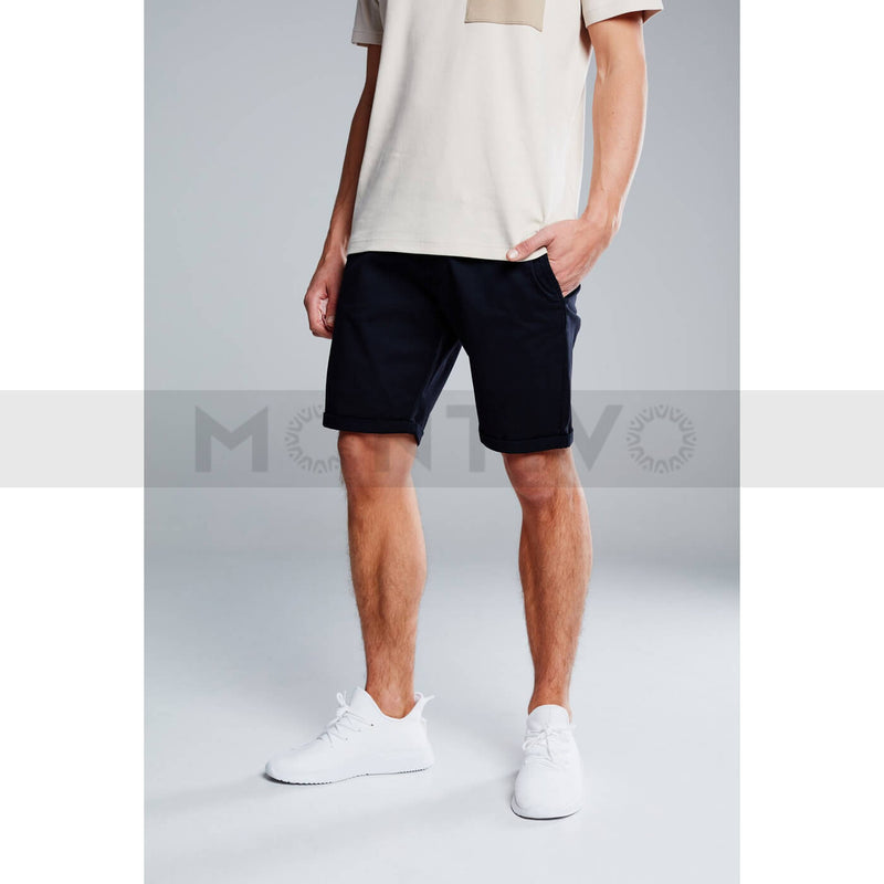 Smog Navy Cotton Shorts | Montivo Pakistan
