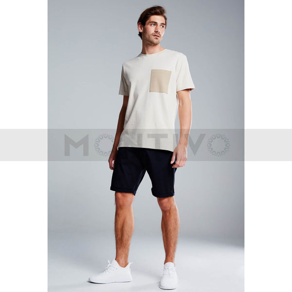 Smog Navy Cotton Shorts | Montivo Pakistan