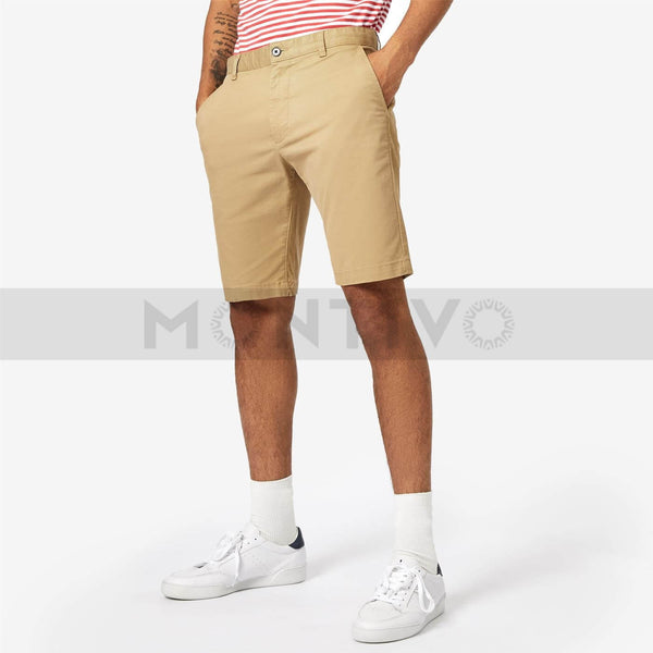 JW Slim Fit Beige Chino Shorts | Montivo Pakistan