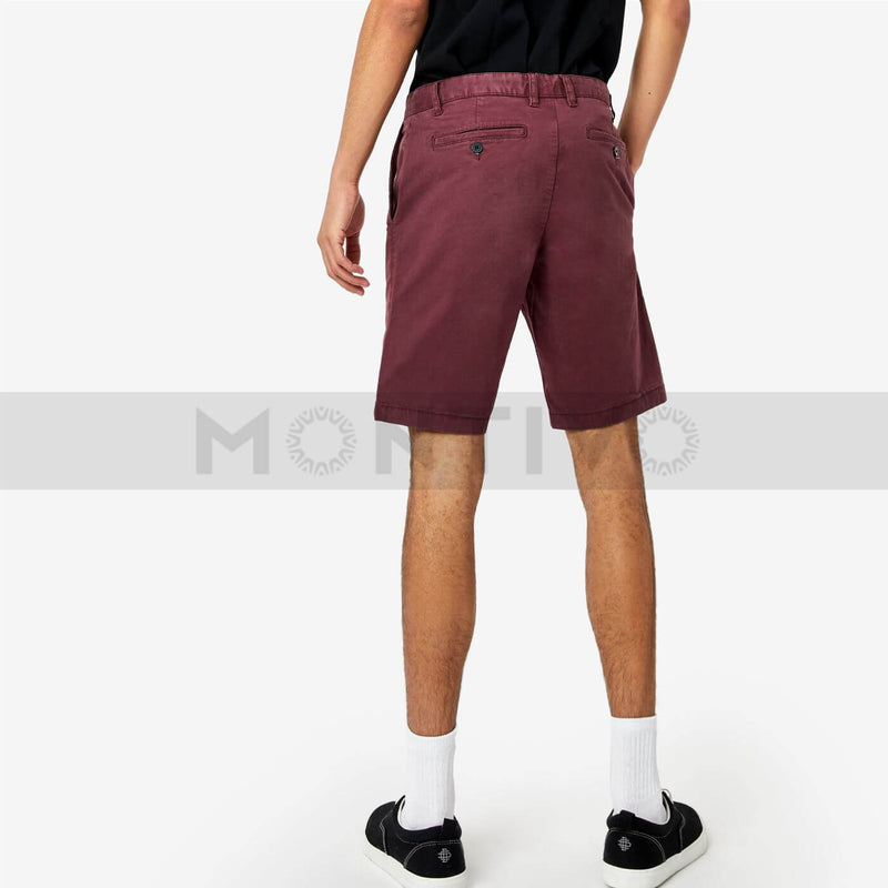 JW Wine Slim Fit Chino Shorts | Montivo Pakistan