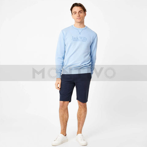 JW Navy Slim Fit Chino Shorts | Montivo Pakistan
