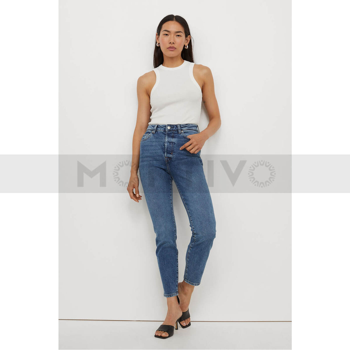 HM High Ankle Mom Jeans | Montivo Pakistan