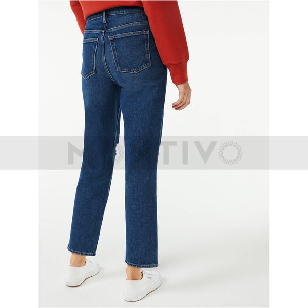 FA 90s Straight Ripped Mid Rise Jeans | Montivo Pakistan