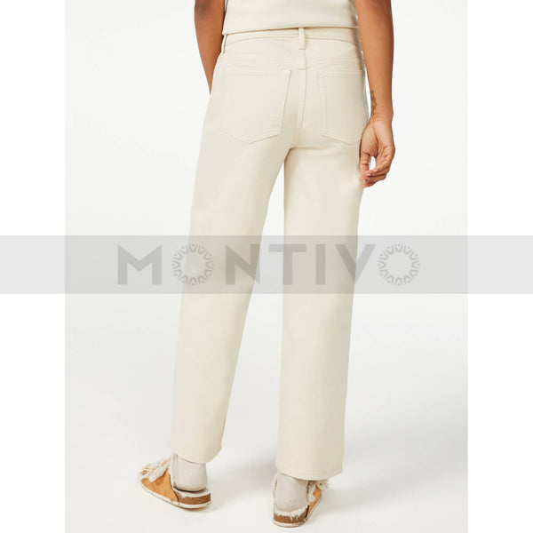 FA Wide Cropped High Waist Jeans | Montivo Pakistan