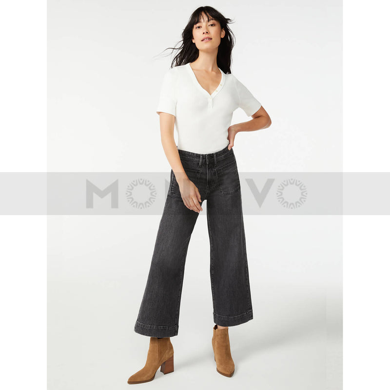 FA Retro Flare High Rise Jeans | Montivo Pakistan