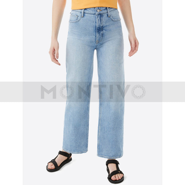 FA High Rise Wide Cropped Jeans | Montivo Pakistan