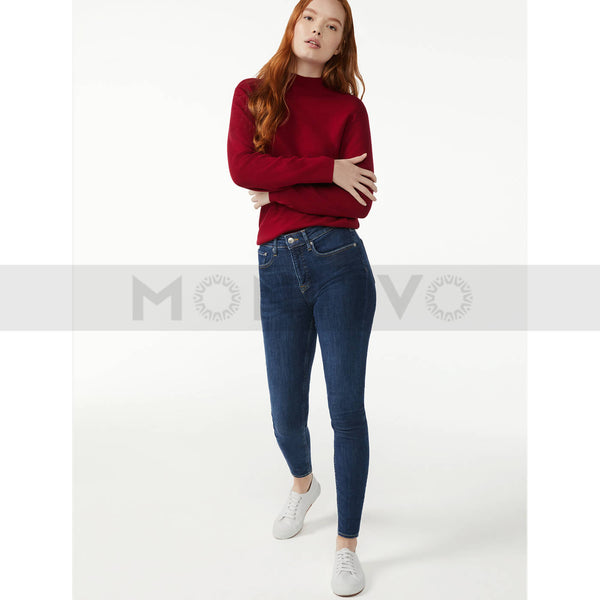 FA High Rise Blue Jeans | Montivo Pakistan