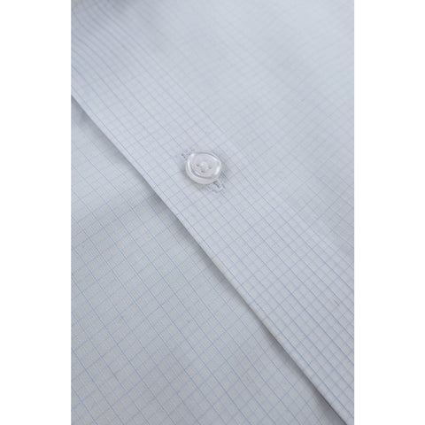 White Blue Lining Slim Fit Shirt | Montivo Pakistan