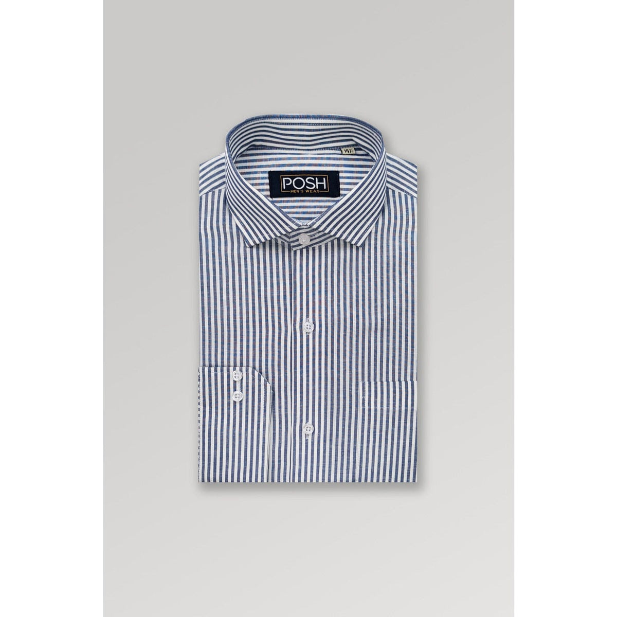 Textured Lining Slim Fit Shirt | Montivo Pakistan