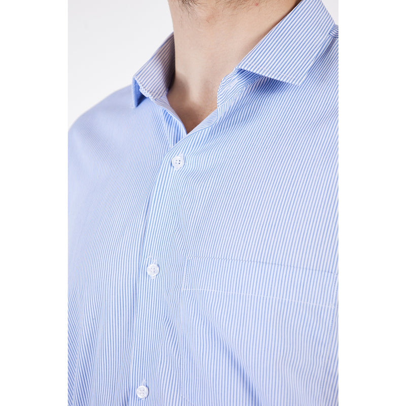 Blue Lining Slim Fit Shirt | Montivo Pakistan