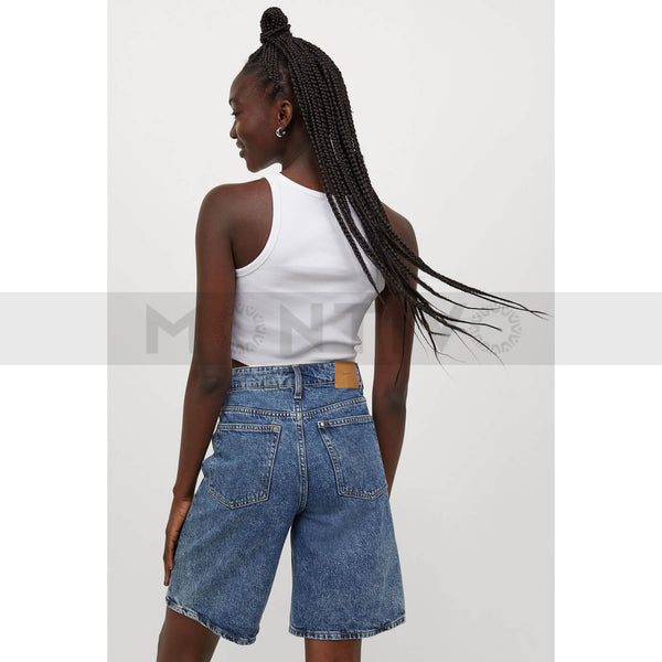 HM Wide Bermuda High Waist Shorts | Montivo Pakistan