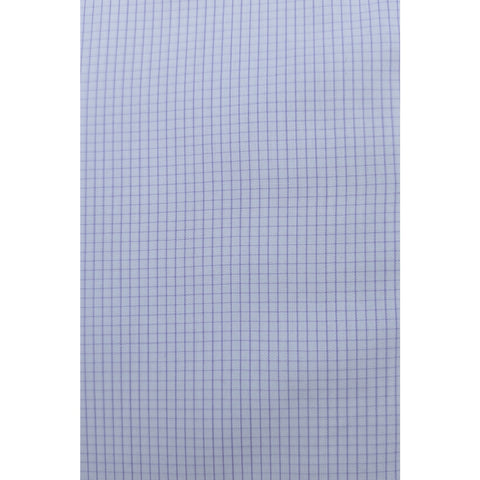 White Microcheck Slim Fit Shirt | Montivo Pakistan