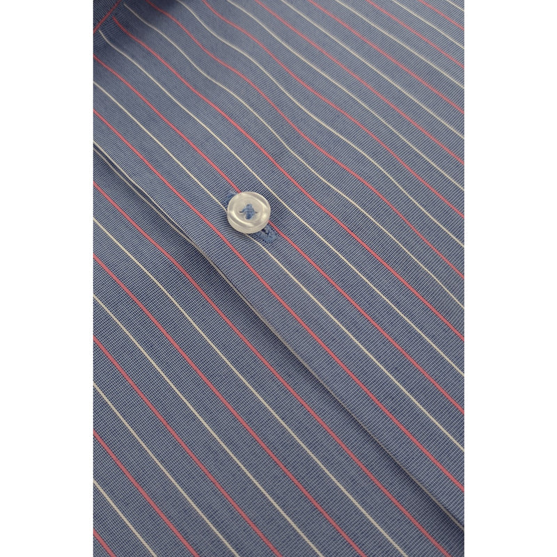 Oxford Blue Lining Slim Fit Shirt | Montivo Pakistan