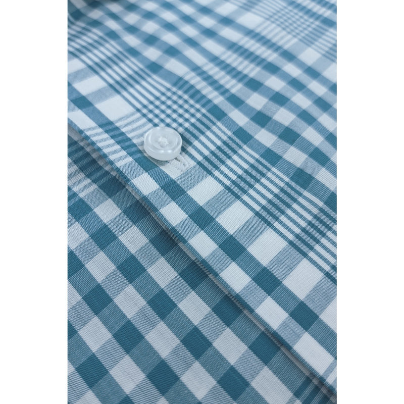 Blue Check Slim Fit Shirt | Montivo Pakistan