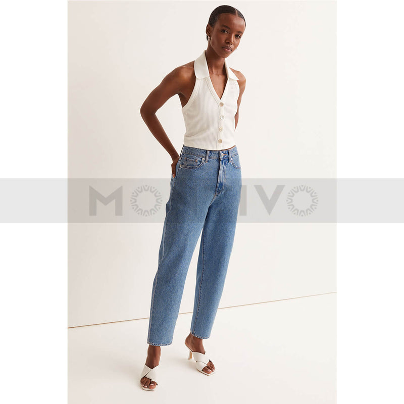 GP Mom Fit Tapered Jeans | Montivo Pakistan